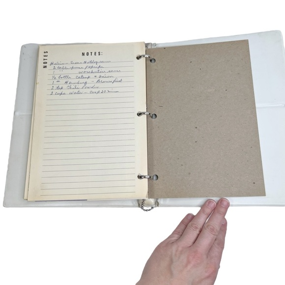 Vintage 1969 Tupperware Four Seasons Binder Cookbook Preparing & Serving Foods - Picture 8 of 10